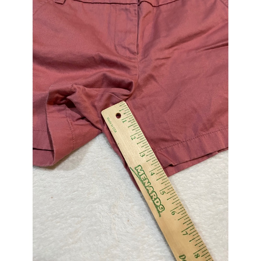 J.Crew Chino Shorts Womens 2 Dusty Rose Pink 100% Cotton Style 82043 FA 15 - Picture 3 of 9
